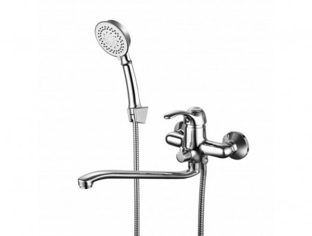 Смеситель для Ванны «Gross Aqua» Provance, Длинный Излив, Латунь, Хром (7518586С-35S)