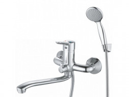 Смеситель для Ванны «Gross Aqua» Alfa, Латунь, Хром (7211313С-35S)