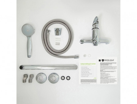 Смеситель для Ванны «Gross Aqua» Basic, Латунь, Хром (7211257C-35F)