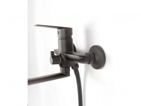 Смеситель для Ванны «Gross Aqua» Dyno, Латунь, Черный (7121285MB-35F)