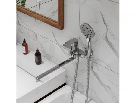 Смеситель для Ванны «Gross Aqua» Evo, Латунь, Хром (7121297С-35L(F))