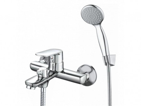 Смеситель для Ванны «Gross Aqua» Flat, Латунь, Хром (2250520C)