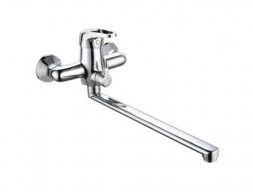 Смеситель для Ванны «Gross Aqua» Optima, Латунь, Хром (7518511С-35F)