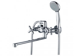 Смеситель для Ванны «Gross Aqua» Retro, Латунь, Хром (7016083С-35L(F)-Н)