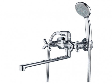 Смеситель для Ванны «Gross Aqua» Retro, Латунь, Хром (7016083С-35L(F)-Н)