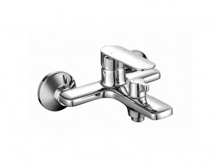 Смеситель для Ванны «Gross Aqua» Scandi, Короткий Излив, Латунь, Хром (2550545C)