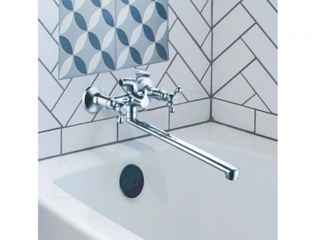 Смеситель для Ванны «Gross Aqua» Yota, Латунь, Хром (7088039C-35L(F))