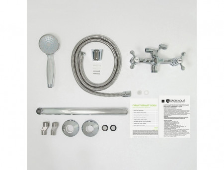 Смеситель для Ванны «Gross Aqua» Yota, Латунь, Хром (7088039C-35L(F))