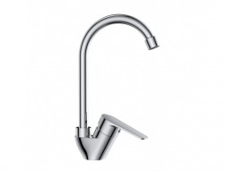 Смеситель для Кухни «Gross Aqua» Ecochrome, Высокий Излив, ABS пластик, Хром (3207301С)