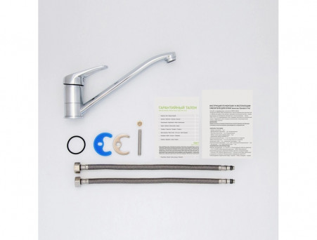 Смеситель для Кухни «Gross Aqua» Base, Латунь, Хром (3210258С-G0110)