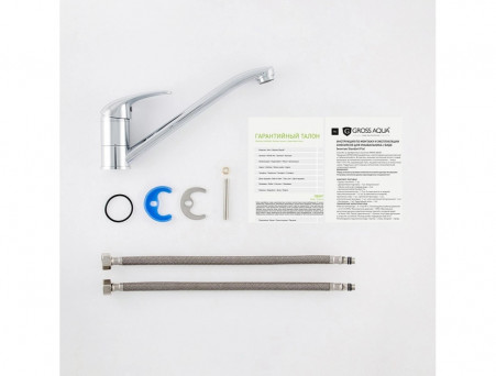 Смеситель для Кухни «Gross Aqua» Basic, Латунь, Хром (3210257С-G0110)