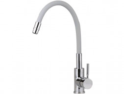 Смеситель для Кухни «Gross Aqua» ColorFlex с Гибким Изливом, Латунь, Серый (3241508G)