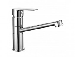 Смеситель для Кухни «Gross Aqua» Dyno, Длинный Излив, Латунь, Хром (3210285С-G0114)