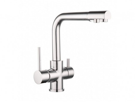 Смеситель для Кухни «Gross Aqua» Ecolife, Латунь, Хром (3120609C)