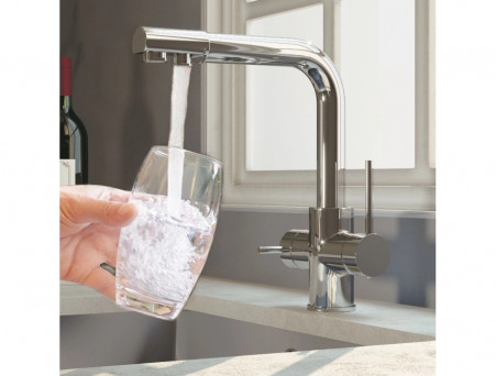 Смеситель для Кухни «Gross Aqua» Ecolife, Латунь, Хром (3120609C)