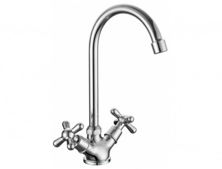 Смеситель для Кухни «Gross Aqua» Retro, Латунь, Хром (6015083С-B01)