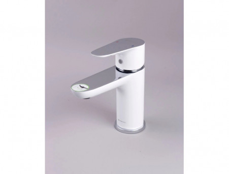 Смеситель для Раковины «Gross Aqua» Space White Chrome, Латунь, Белый (6515288СW)