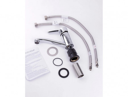 Смеситель для Раковины «Gross Aqua» Alfa, Латунь, Хром (3210313С-G0109)