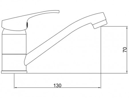 Смеситель для Раковины «Gross Aqua» Base, Латунь, Хром (3210258С-G0109)