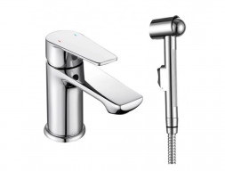 Смеситель для Раковины «Gross Aqua» Dyno с Гигиеническим Душем, Латунь, Хром (6249285C)