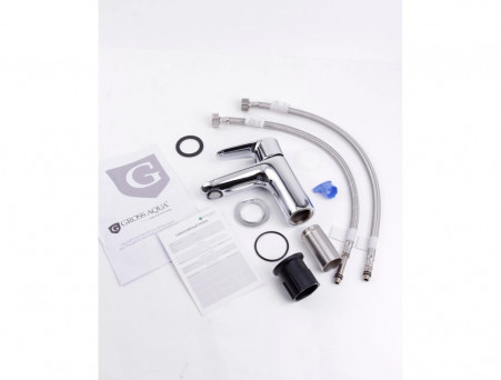 Смеситель для Раковины «Gross Aqua» Space, Латунь, Хром (6515288C)