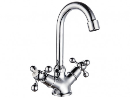 Смеситель для Раковины «Gross Aqua» Yota, Латунь, Хром (6088039С-В06)