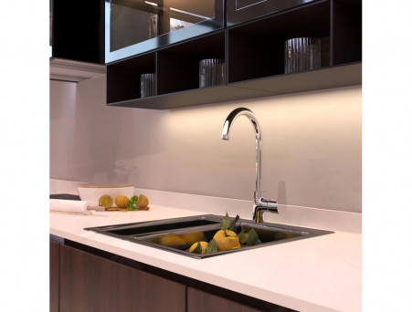 Смеситель для Кухни «Gross Aqua» Space, Латунь, Хром (3118288C-B02)