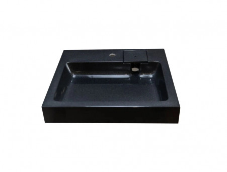 Раковина над Стиральной Машиной «Marko» Стандарт 60, Чёрный Матовый (5227600-7-0)