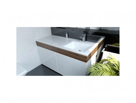 Раковина над Стиральной Машиной «Marko» Марсал 120L, Белый (5217120)