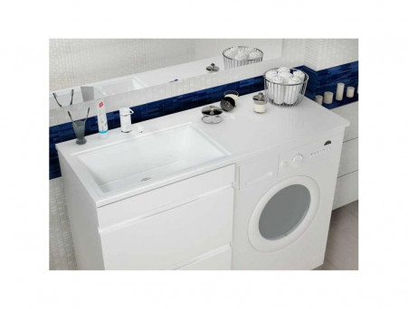 Раковина над Стиральной Машиной «Marko» Марсал 120R, Чёрный (52171202)