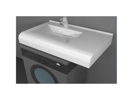 Раковина над Стиральной Машиной «Marko» Корса 80, Белый (5234800)