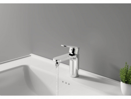 Смеситель для Раковины «Aquatek» Ника 90, без Донного Клапана, Хром (AQ1810CR)