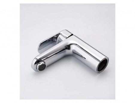 Смеситель для Раковины «Aquatek» Ника 90, без Донного Клапана, Хром (AQ1810CR)