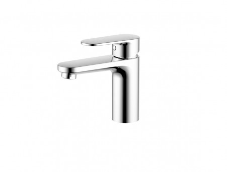 Смеситель для Раковины «Aquatek» Ника 90, без Донного Клапана, Хром (AQ1810CR)