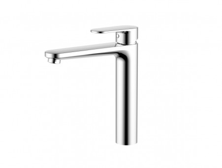 Смеситель для Раковины «Aquatek» Ника 190, без Донного Клапана, Хром (AQ1804CR)