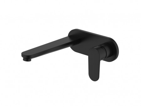 Смеситель для Раковины «Aquatek» Ника, Настенный, Черный Матовый (AQ1813MB)