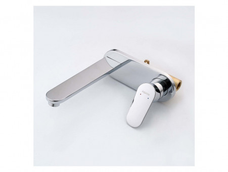 Смеситель для Раковины «Aquatek» Ника, Настенный, Хром (AQ1813CR)