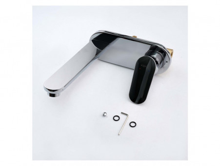 Смеситель для Раковины «Aquatek» Ника, Настенный, Хром (AQ1813CR)