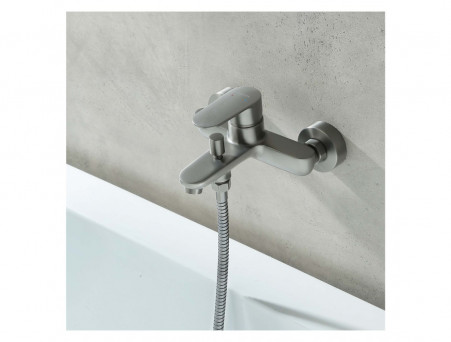 Смеситель для Ванны «Aquatek» Ника, Оружейная Сталь (AQ1840BGM)