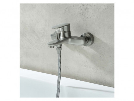 Смеситель для Ванны «Aquatek» Ника, Оружейная Сталь (AQ1840BGM)