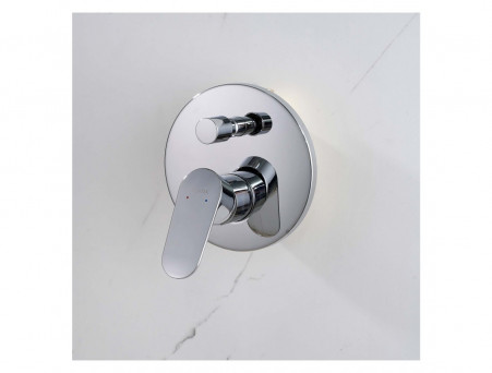 Смеситель для Ванны «Aquatek» Ника, Настенный, Хром (AQ1846CR)