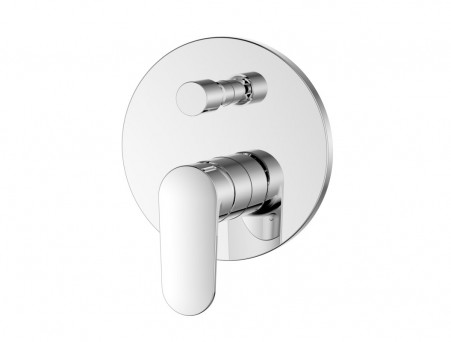 Смеситель для Ванны «Aquatek» Ника, Настенный, Хром (AQ1846CR)