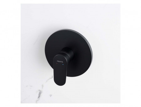 Смеситель для Душа «Aquatek» Ника, Настенный, Черный Матовый (AQ1866MB)