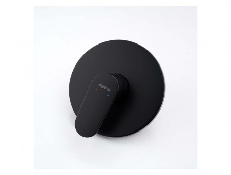 Смеситель для Душа «Aquatek» Ника, Настенный, Черный Матовый (AQ1866MB)