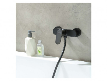 Смеситель для Душа «Aquatek» Ника, Черный Матовый (AQ1860MB)