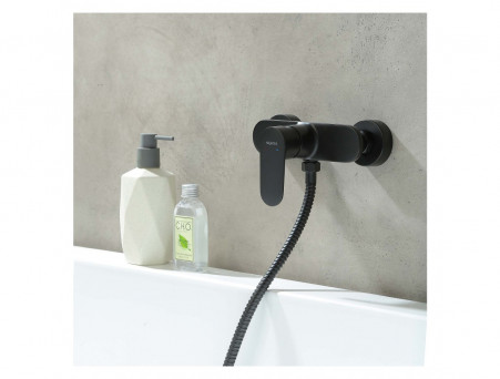 Смеситель для Душа «Aquatek» Ника, Черный Матовый (AQ1860MB)