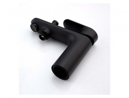 Смеситель для Ванны «Aquatek» Ника, Бортовой, 1 Отверстие, Черный Матовый (AQ1844MB)