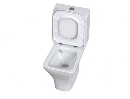 Унитаз Напольный «Taliente» Elegante Vortex, с Бачком, Белый (EL45055)