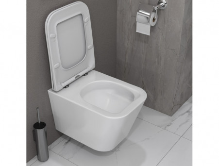 Унитаз Подвесной «Taliente» Correto Tornado 3, Белый (CR55003)