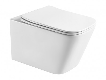 Унитаз Подвесной «Taliente» Correto Tornado 3, Белый (CR55003)